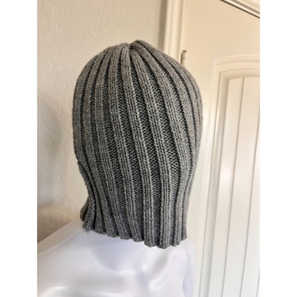 Weedmaps Gray Ribbed Knit Beanie Skull Hat Weed Co Mary Jane Pot Hat winter - Picture 2 of 6